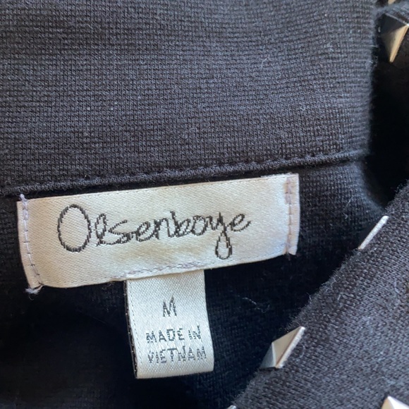 Studded collar zip up blazer - Picture 3 of 4